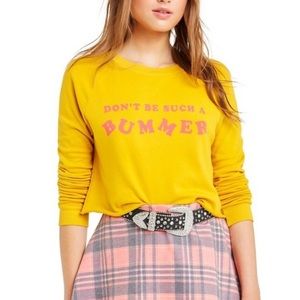 Wildfox Don’t Be Such A Bummer Pullover NWT 454